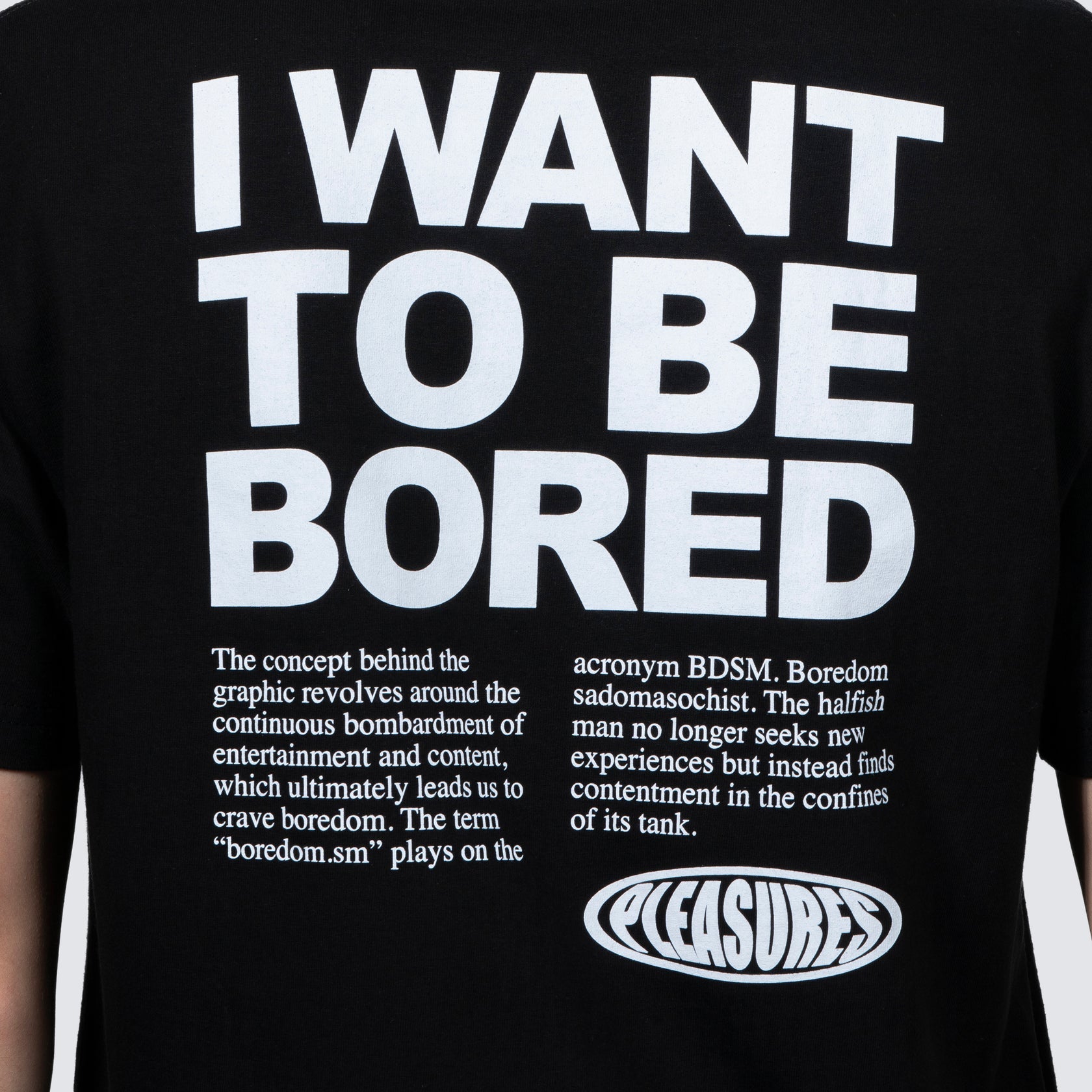 Pleasures - Bdsm tshirt black
