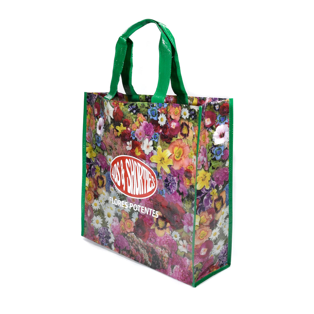40s & Shorties - Flower Collage Tote Bag