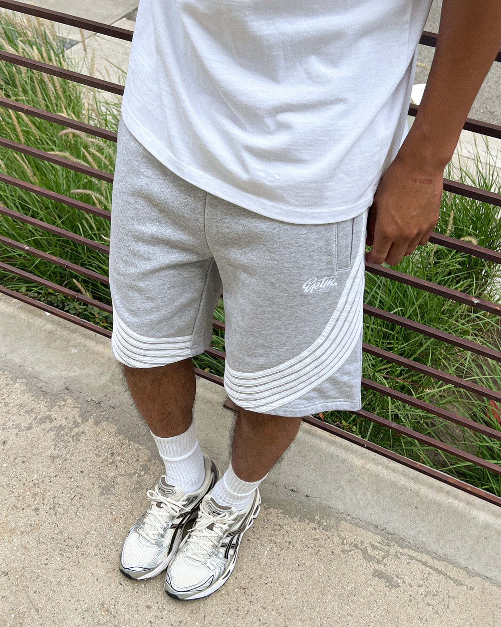 Eptm - Highland shorts - Heather Grey