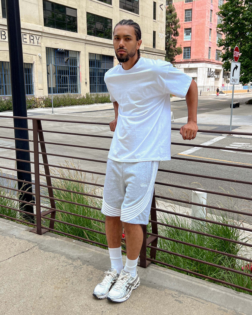 Eptm - Highland shorts - Heather Grey