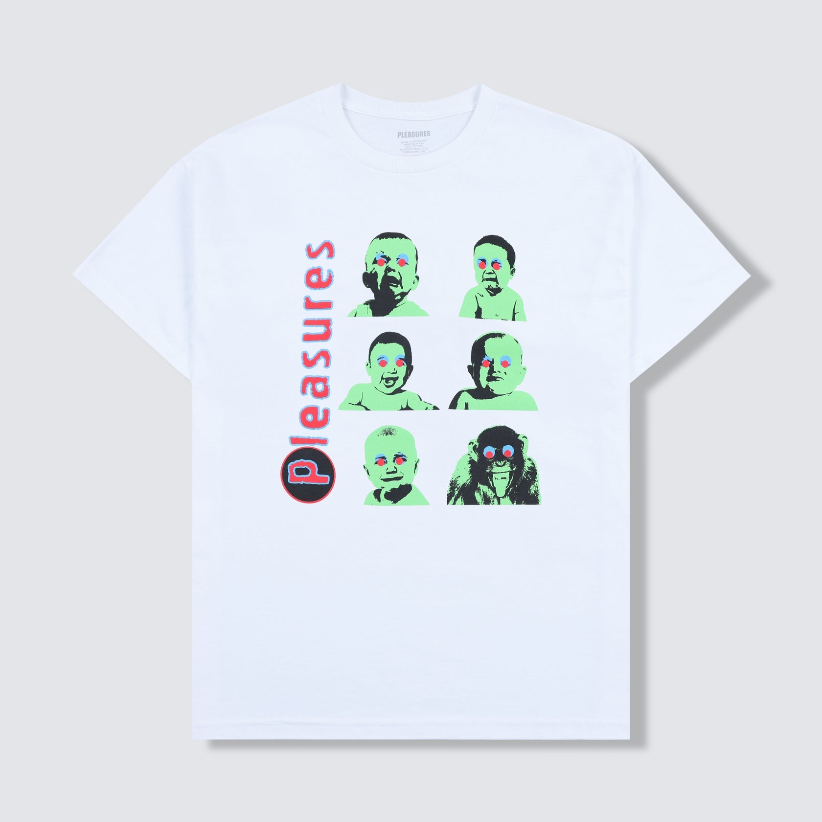 Pleasures - Head tshirt white