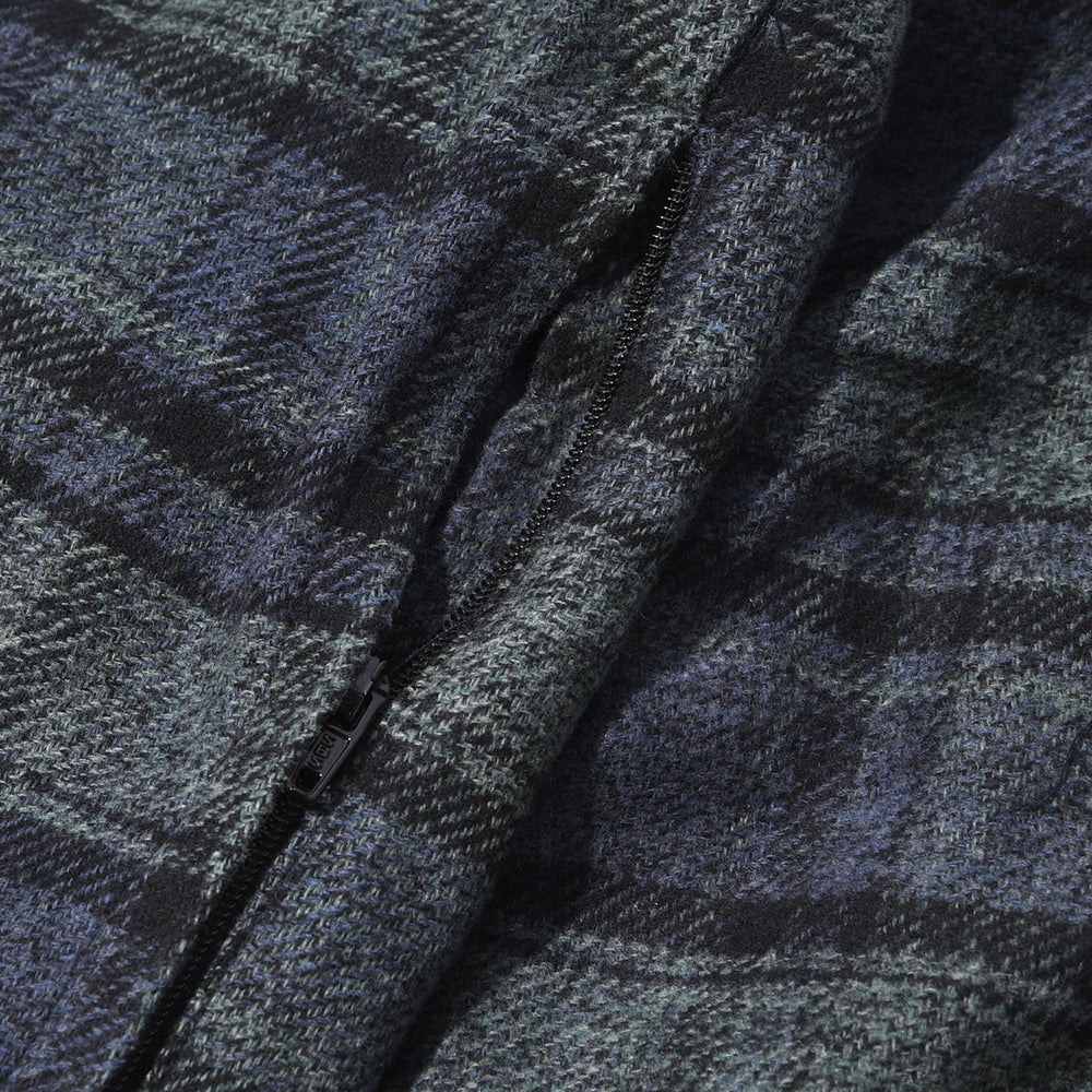 Glim - Hard labor Flannel plaid navy hunter green