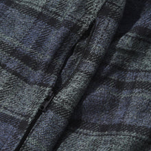 Load image into Gallery viewer, Glim - Hard labor Flannel plaid navy hunter green
