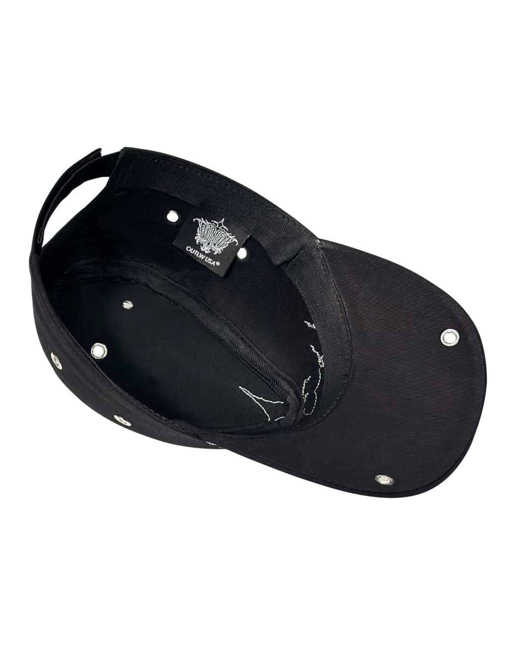 Outlw - Cowboy trucker hat v1 black