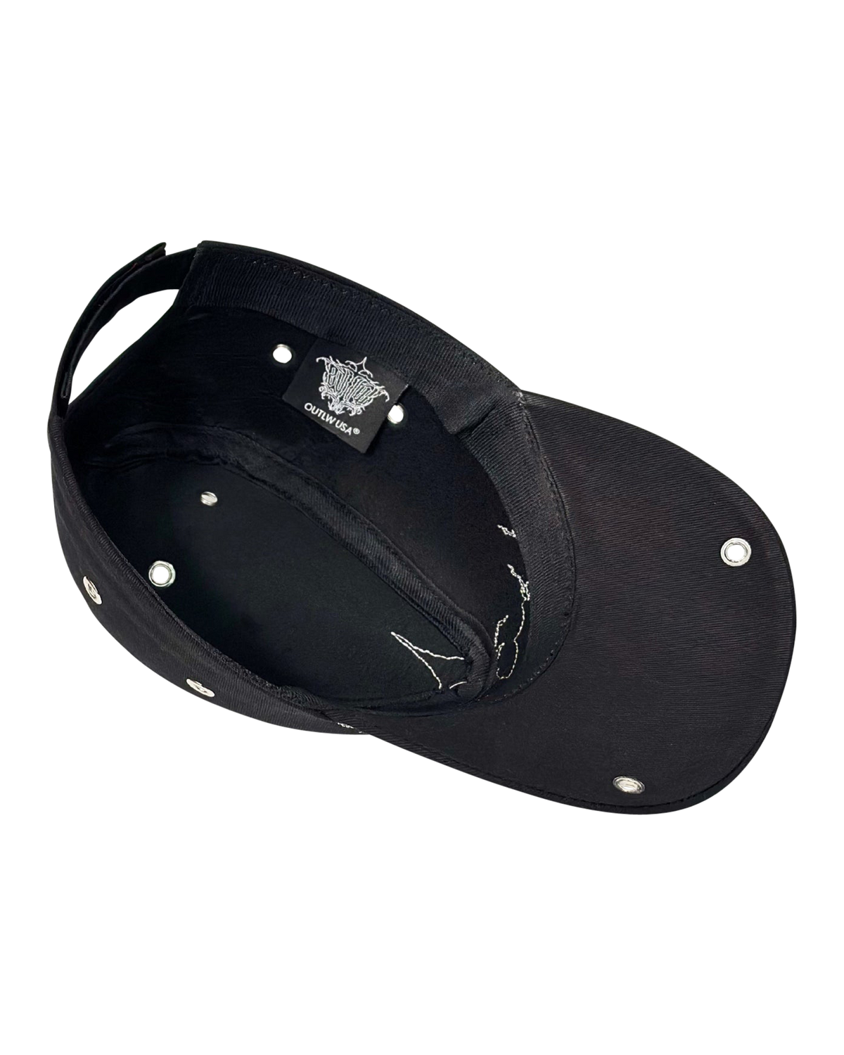 Outlw - Cowboy trucker hat v1 black