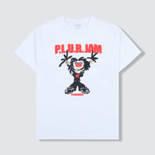 Load image into Gallery viewer, Pleasures - P.L.U.R. Jam Tshirt white
