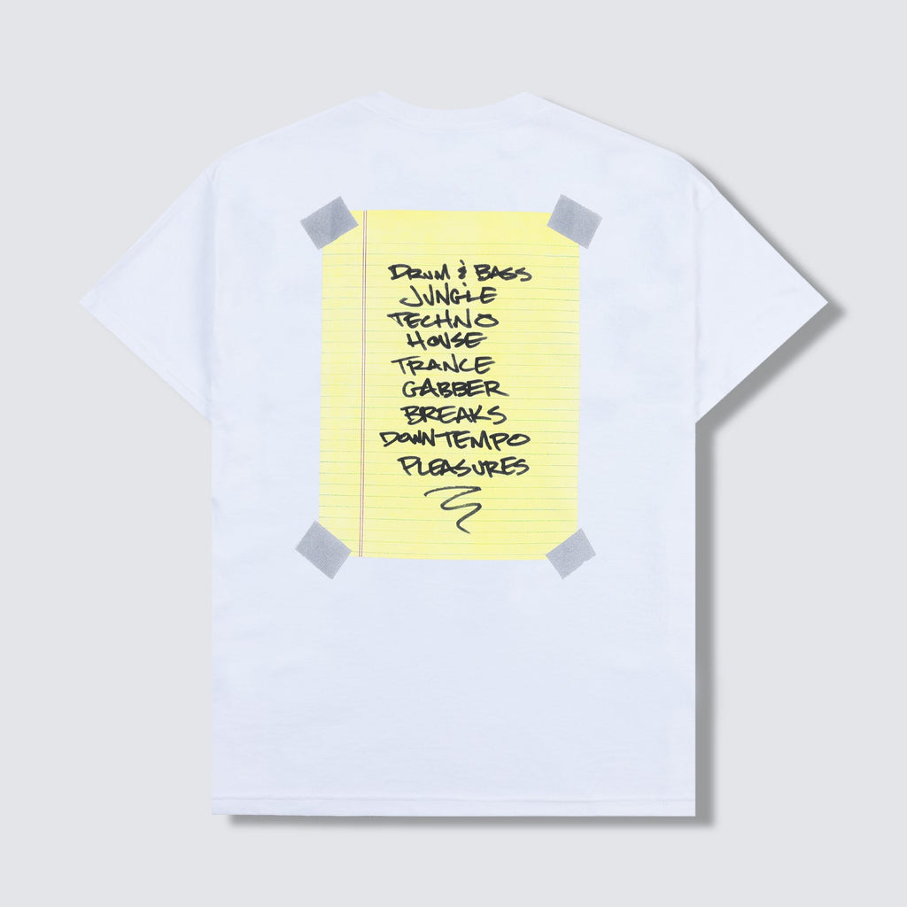 Pleasures - P.L.U.R. Jam Tshirt white