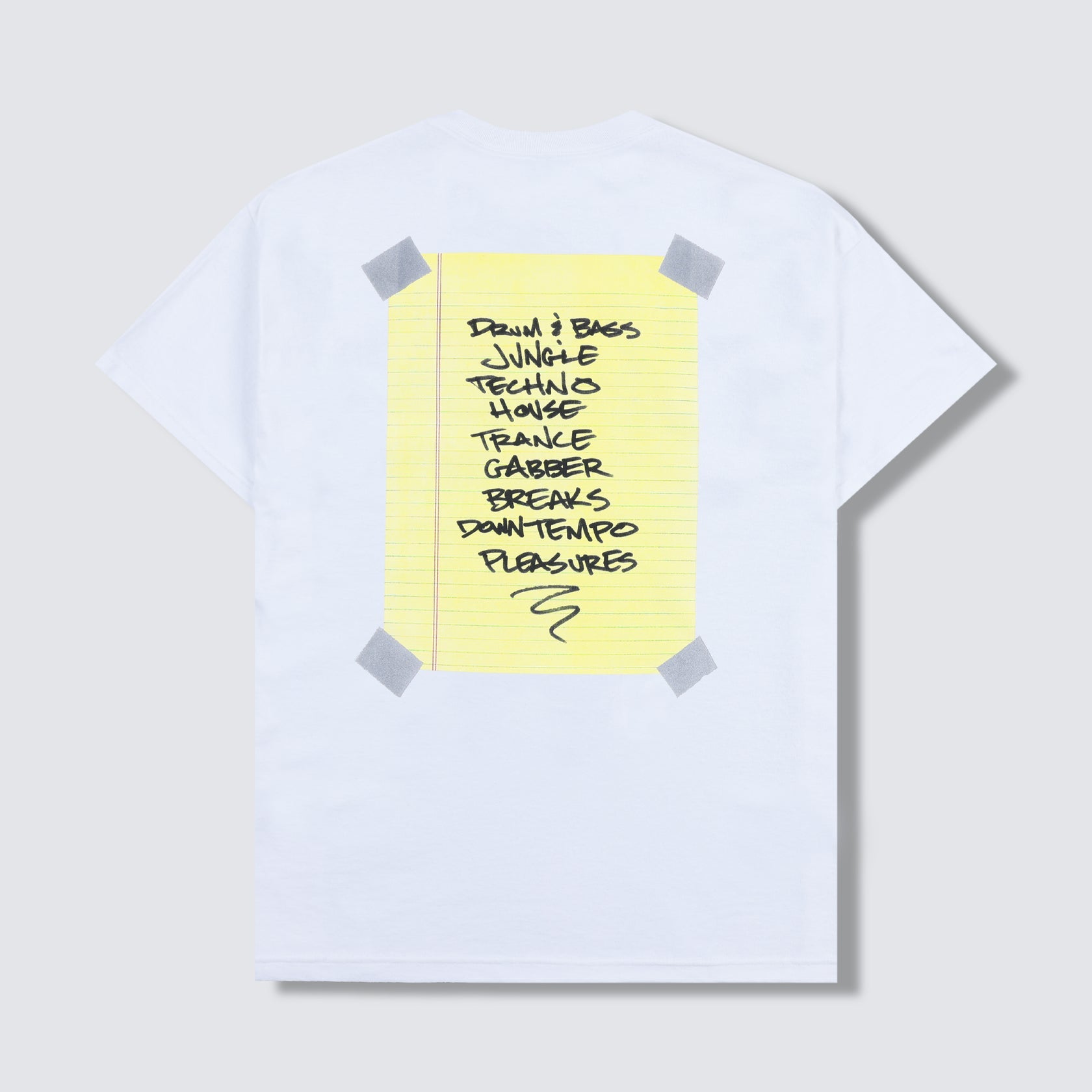 Pleasures - P.L.U.R. Jam Tshirt white