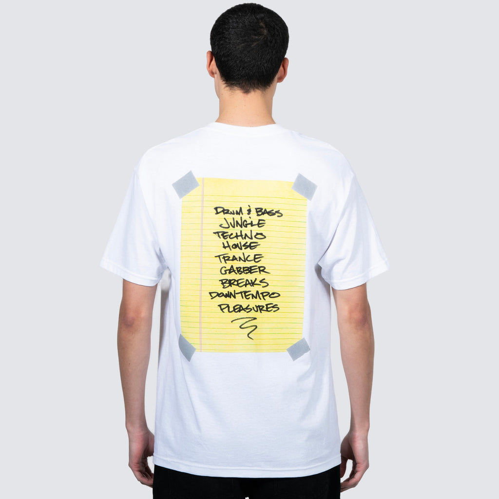 Pleasures - P.L.U.R. Jam Tshirt white