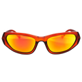 Petals and Peacocks ; Alpha sunglasses in copper