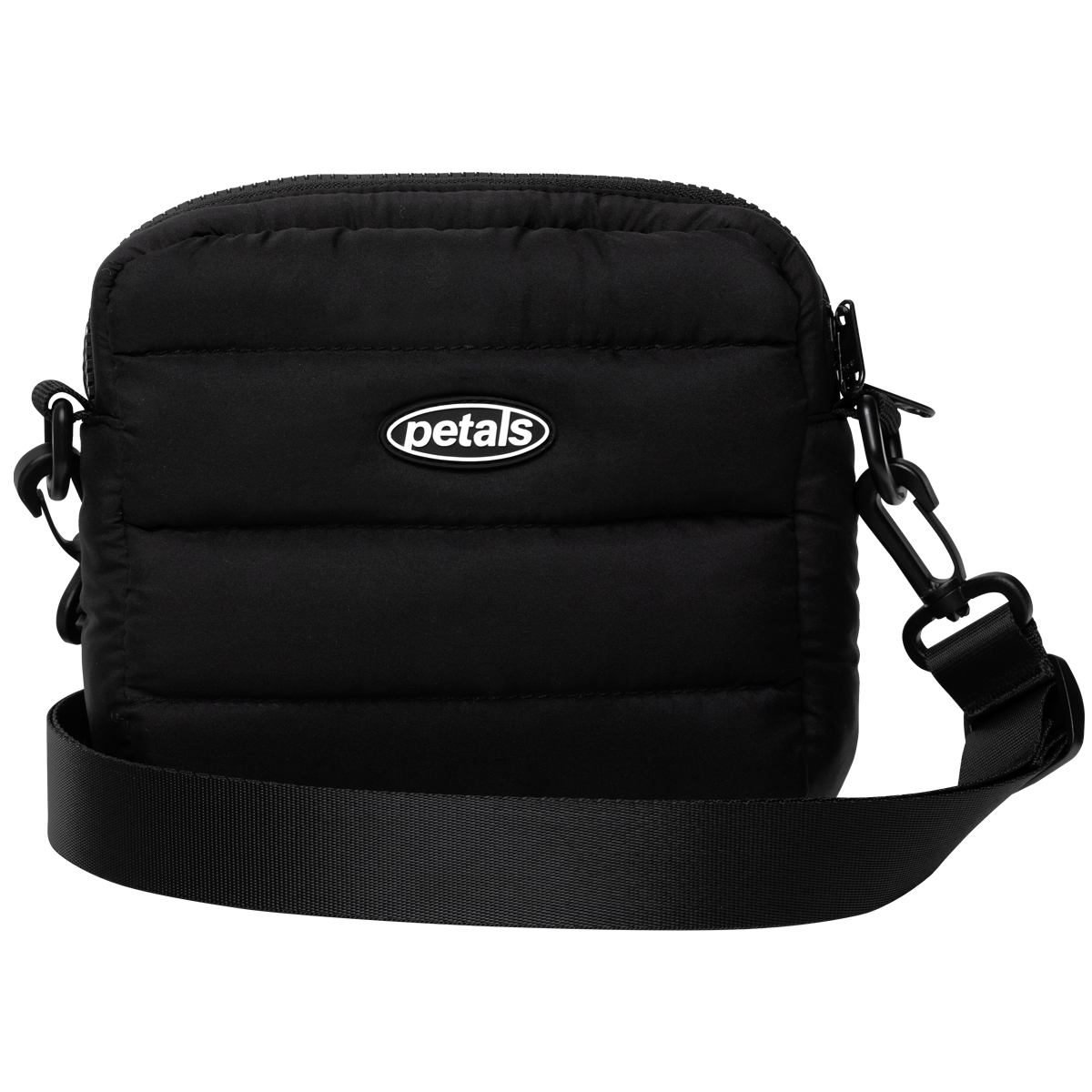 Petals and Peacocks ; Puffer shoulder bag