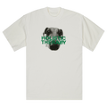 Petals and Peacocks ; Holistic reverse hemmed tee