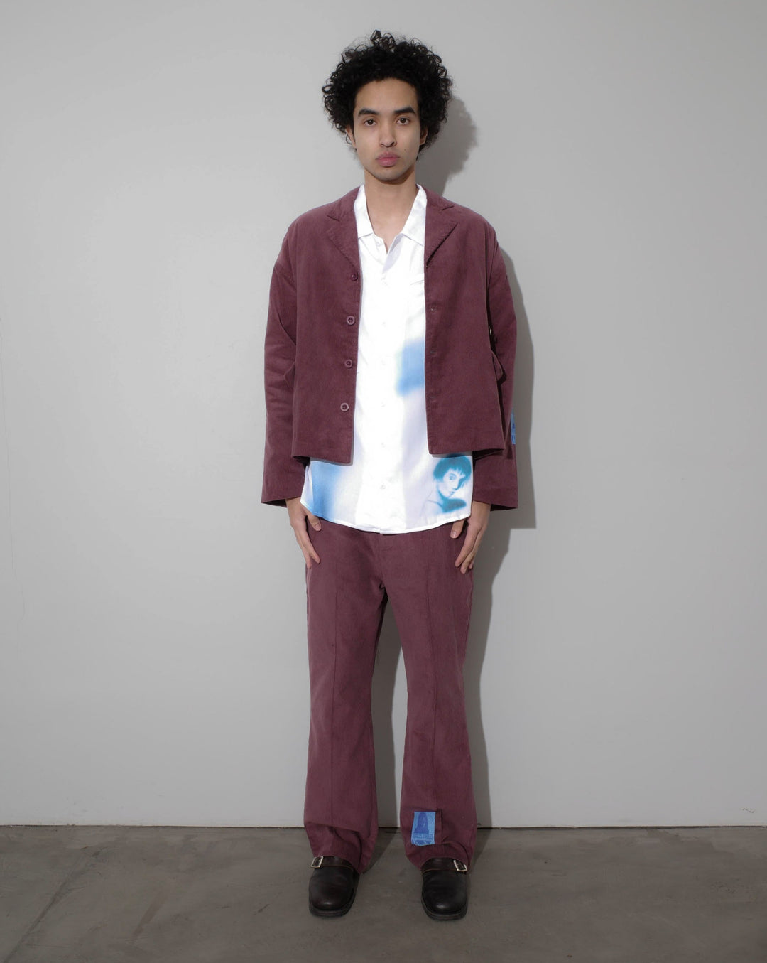 Jungles - Boot cut cord pants , moonscape