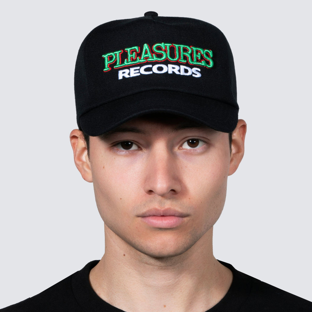 Pleasures - Records snapback black