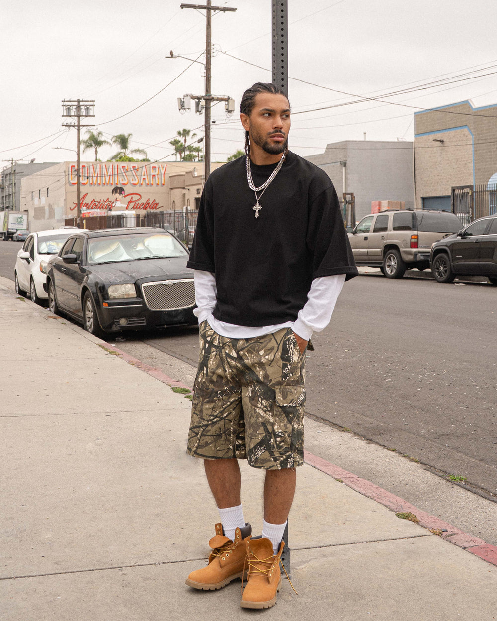 Eptm - Surge cargo shorts - Hunter camo