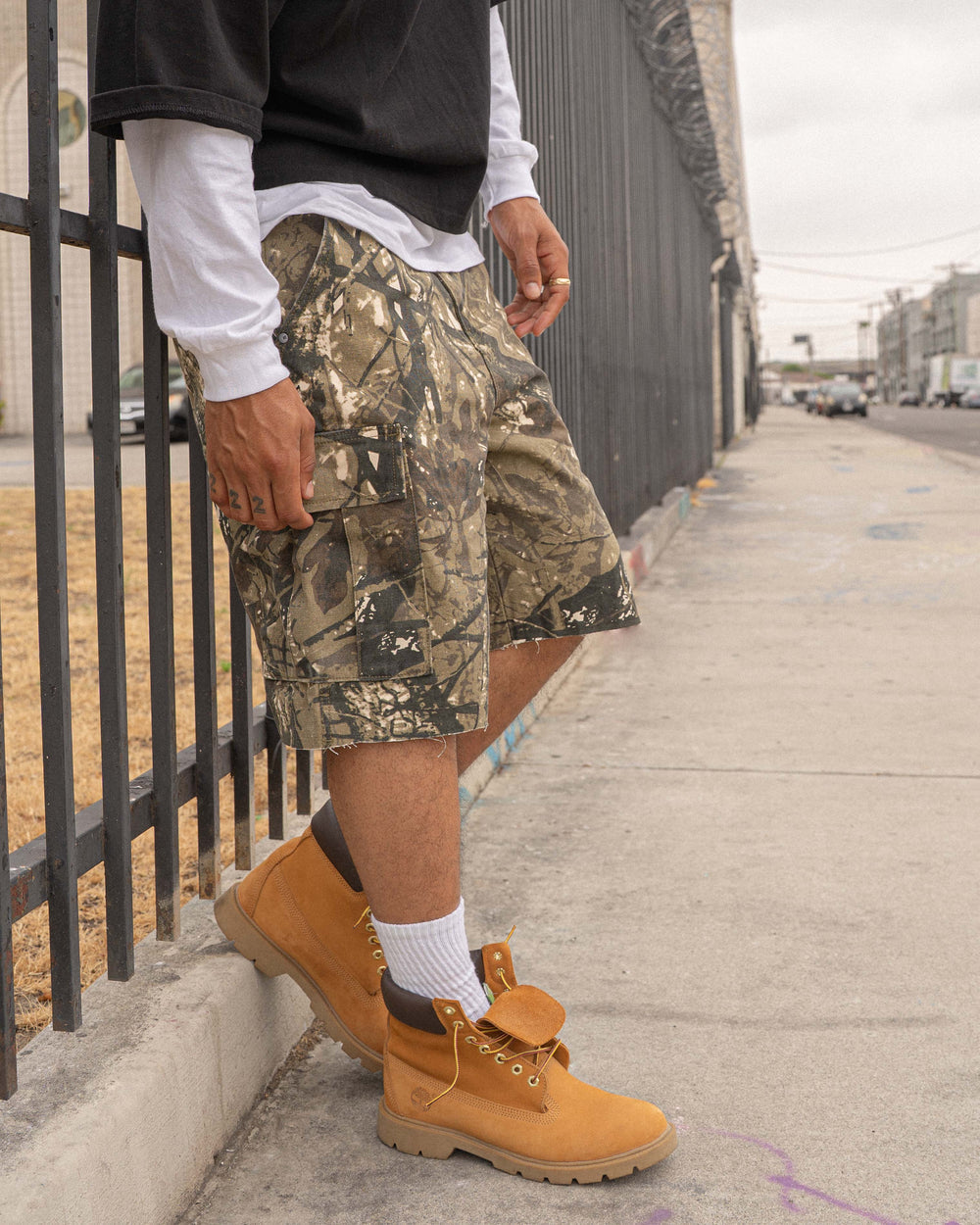Eptm - Surge cargo shorts - Hunter camo