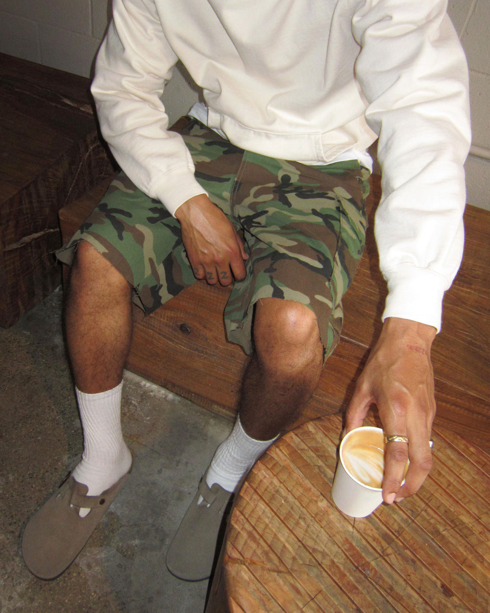 Eptm - Surge cargo shorts - og camo