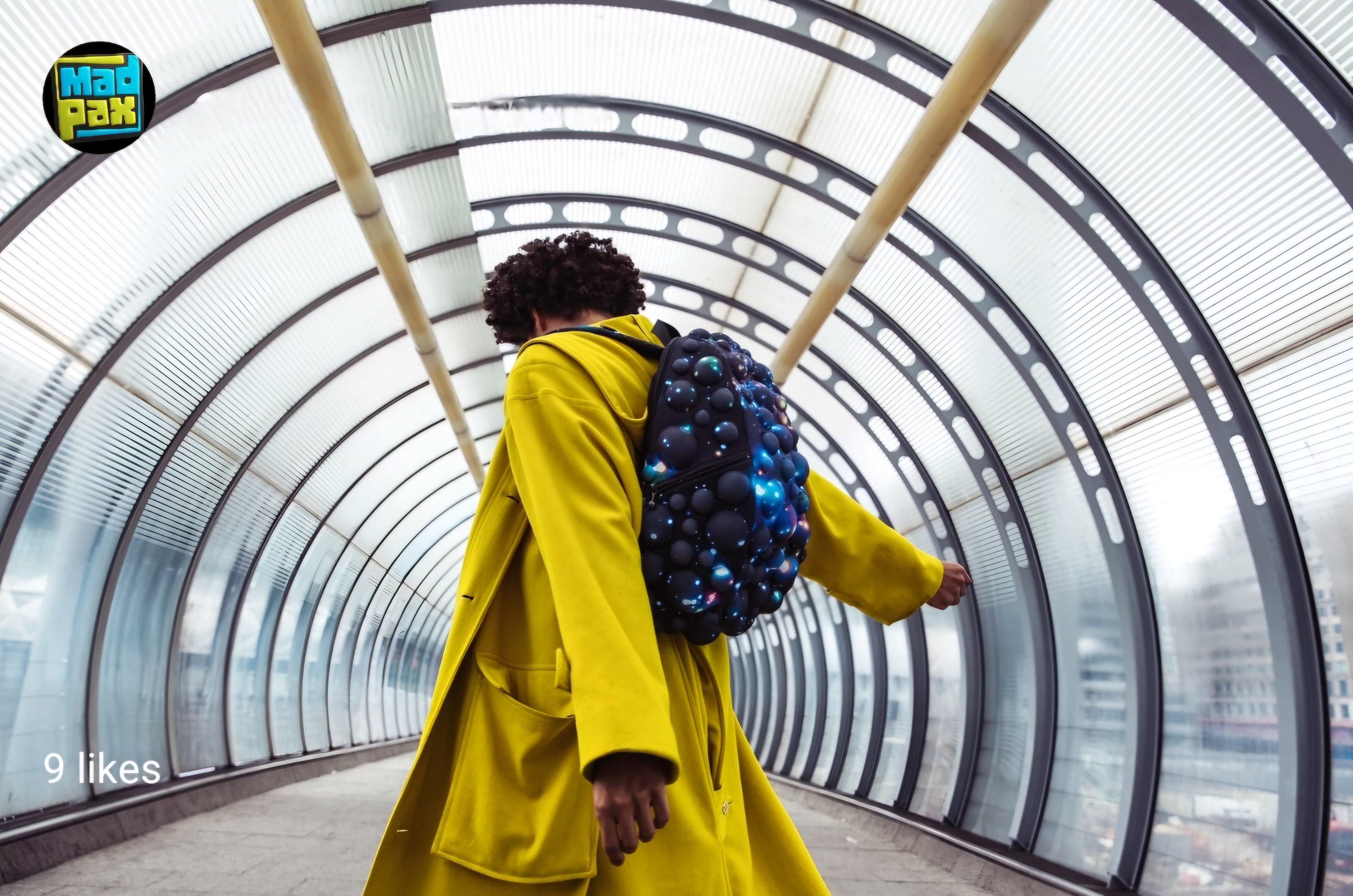 Mad Pax - Warp speed galaxy backpack