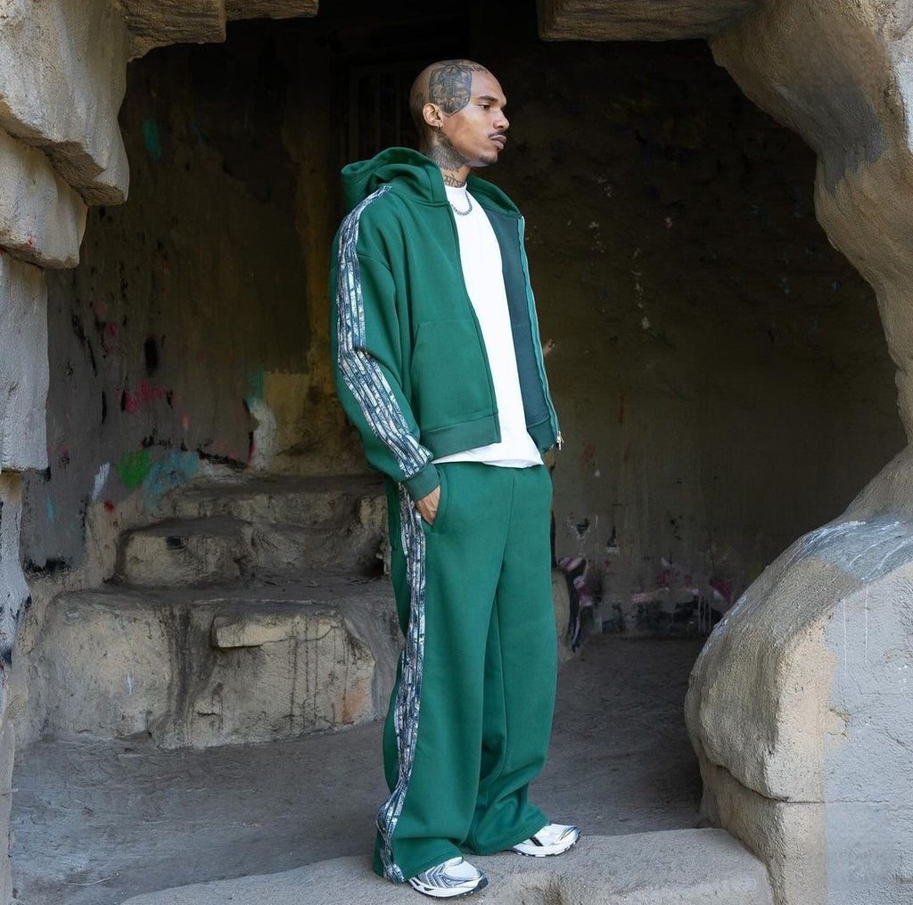 Eptm - Real camo zip up hoodie , hunter green