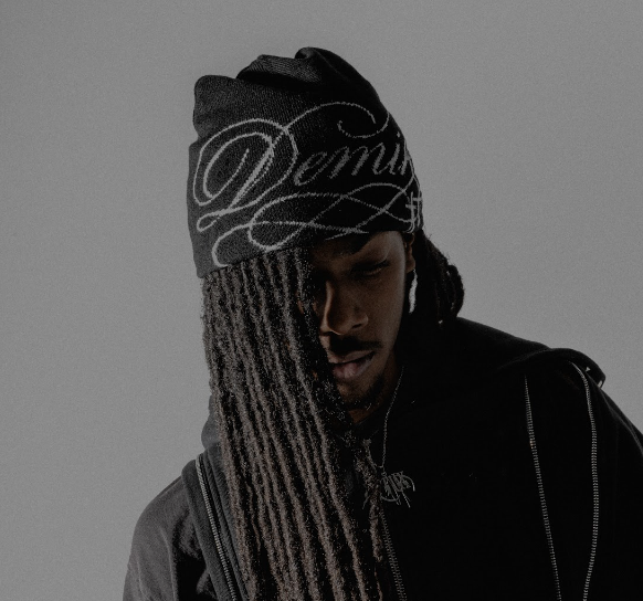 Demik - Reversible script beanie