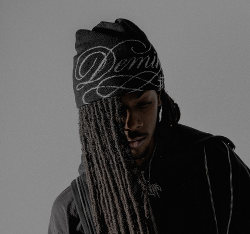 Demik - Reversible script beanie