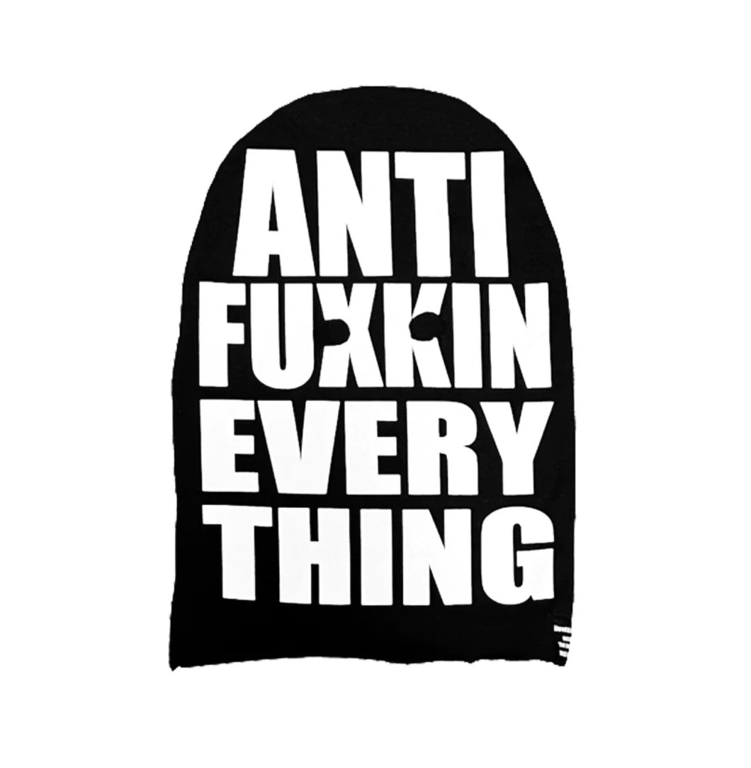 ilovepunx ; Anti mask , blk