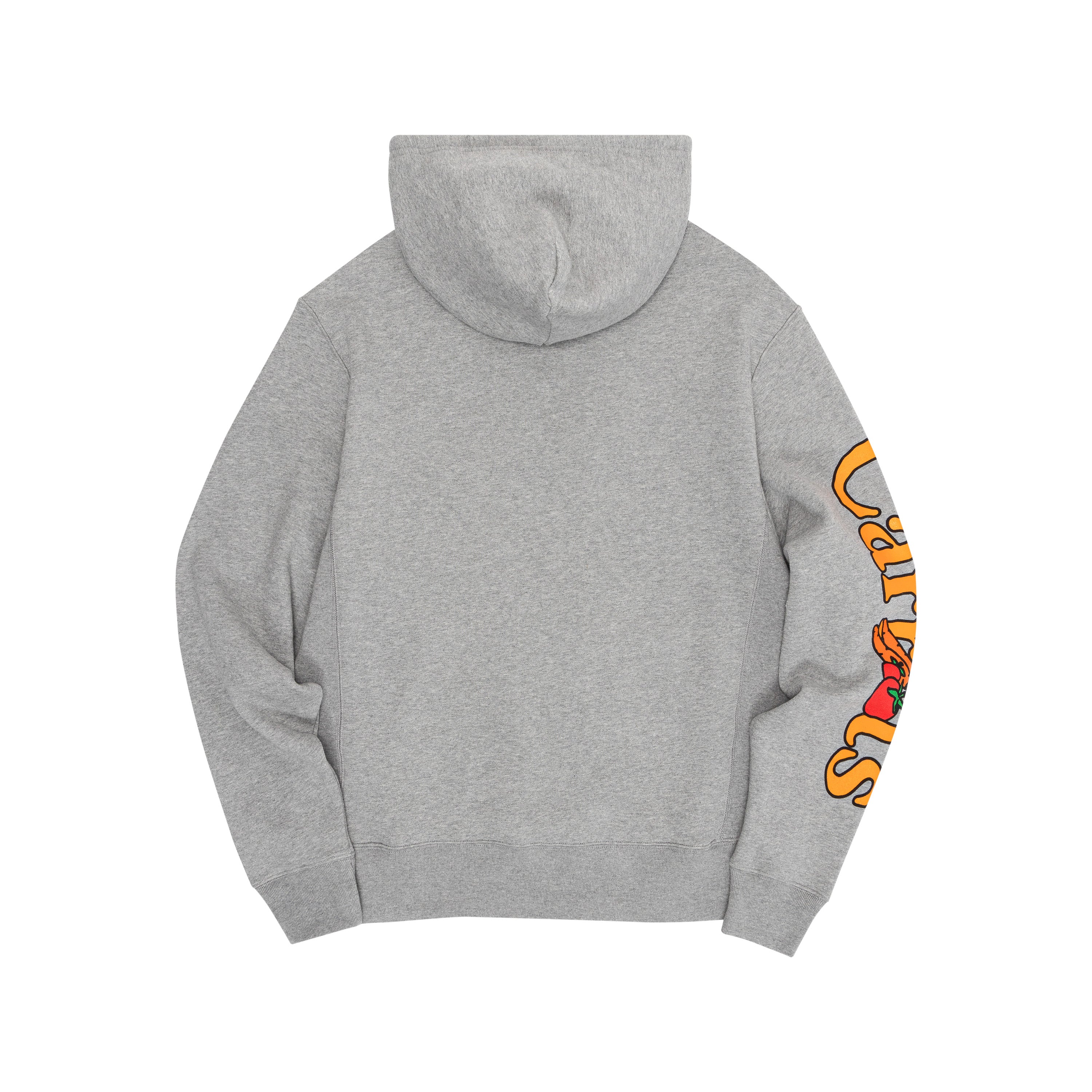 Carrots; Wordmark hoodie heather grey