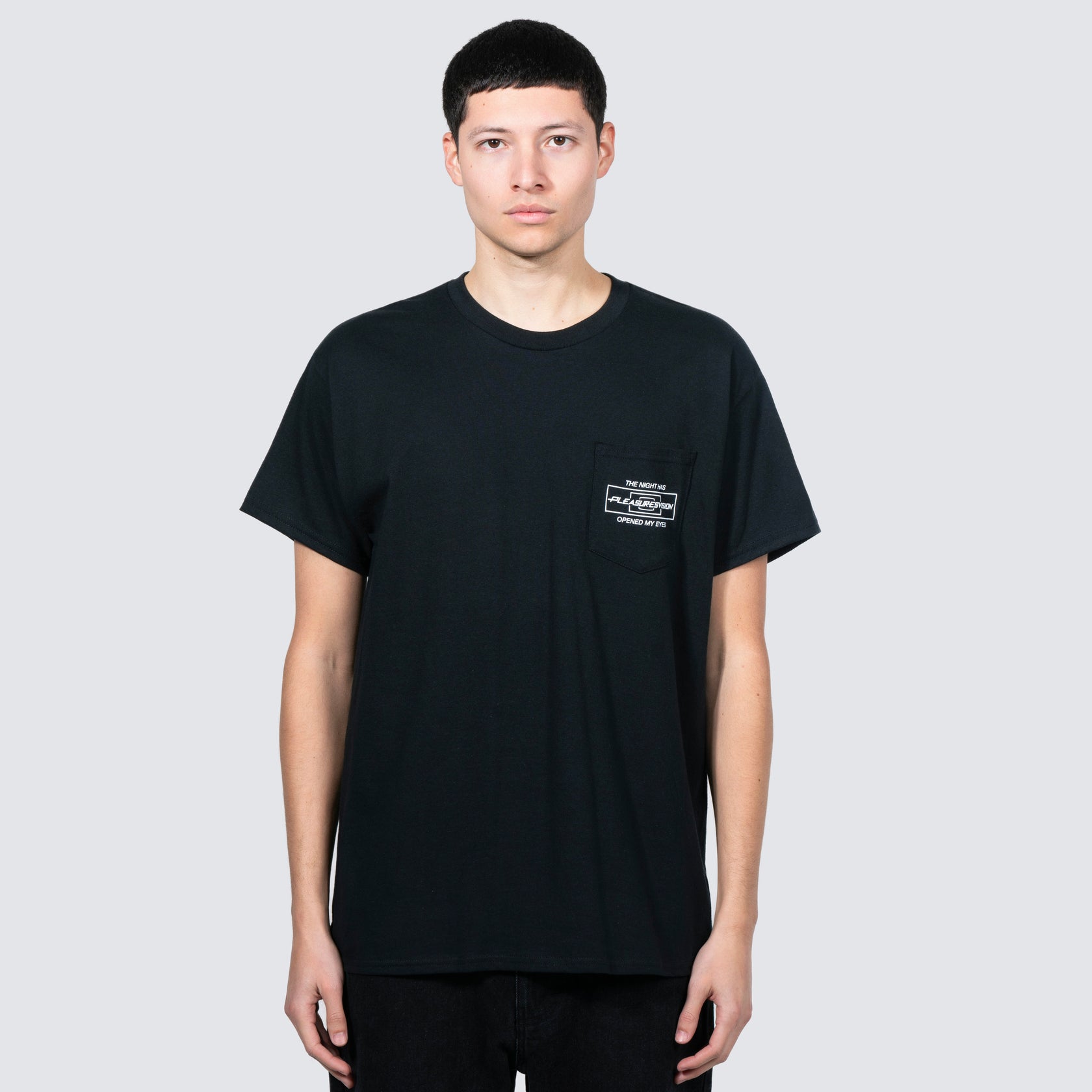 Pleasures - Vision pocket tee black