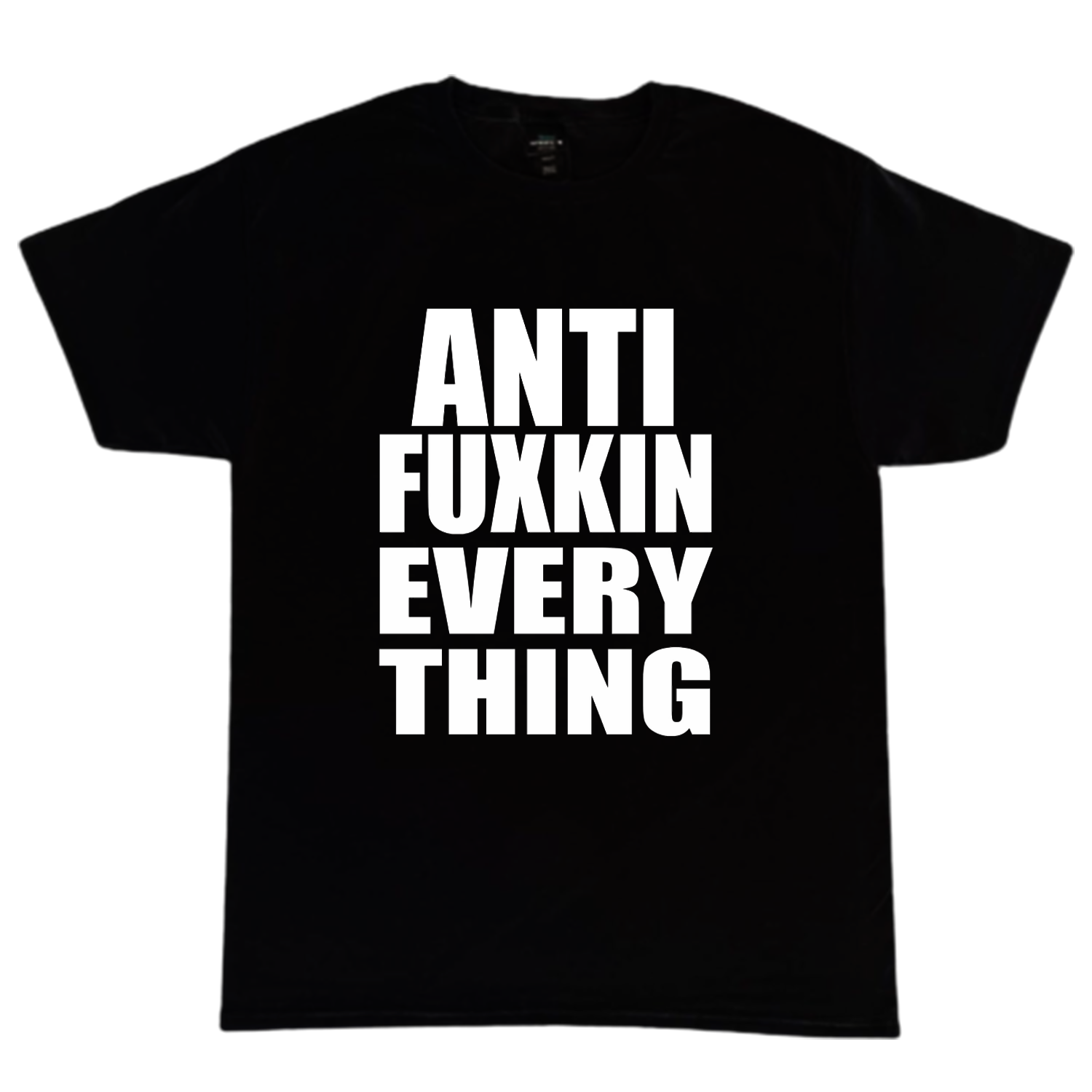 ilovepunx ; Anti tee , blk