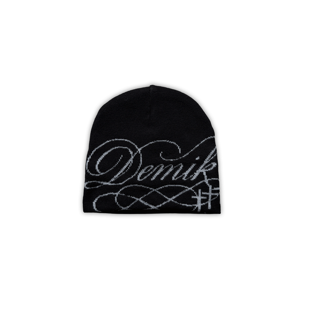 Demik - Reversible script beanie