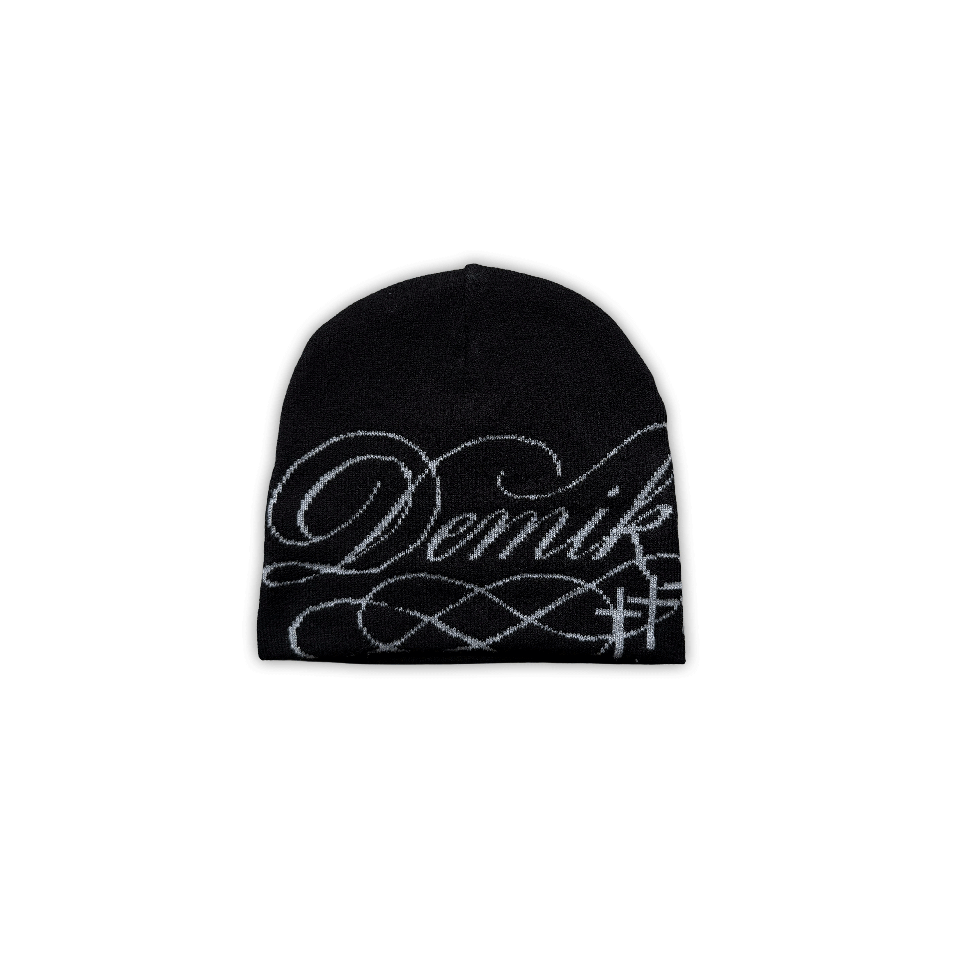 Demik - Reversible script beanie