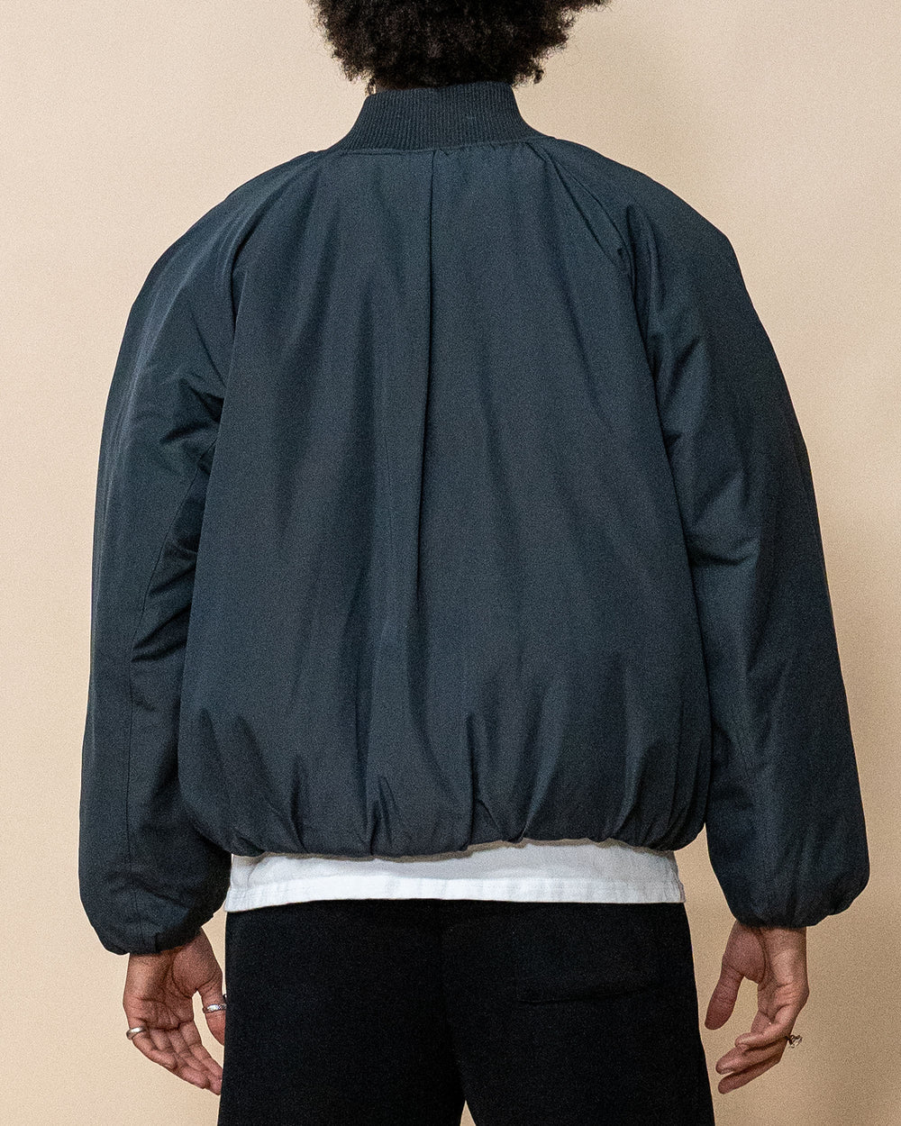 Eptm - Capital cropped bomber charcoal