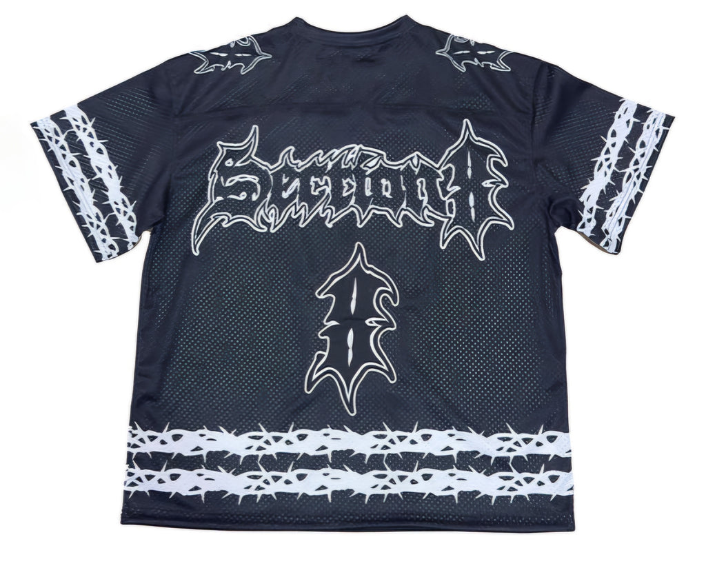 Section 8 - Black football jersey