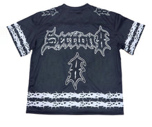 Load image into Gallery viewer, Section 8 - Black football jersey
