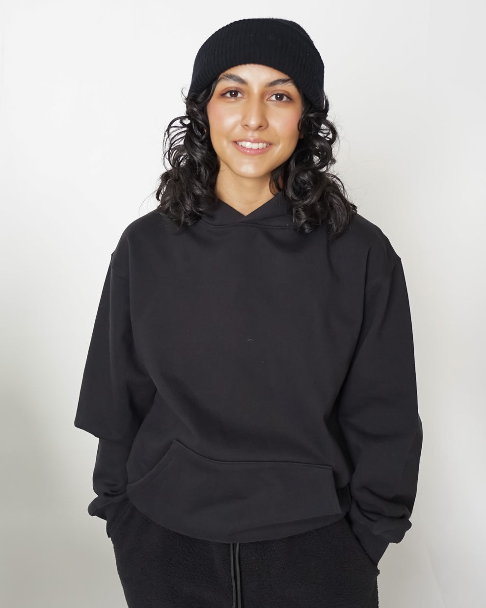 Eptm - Perfect Boxy hoodie - Black