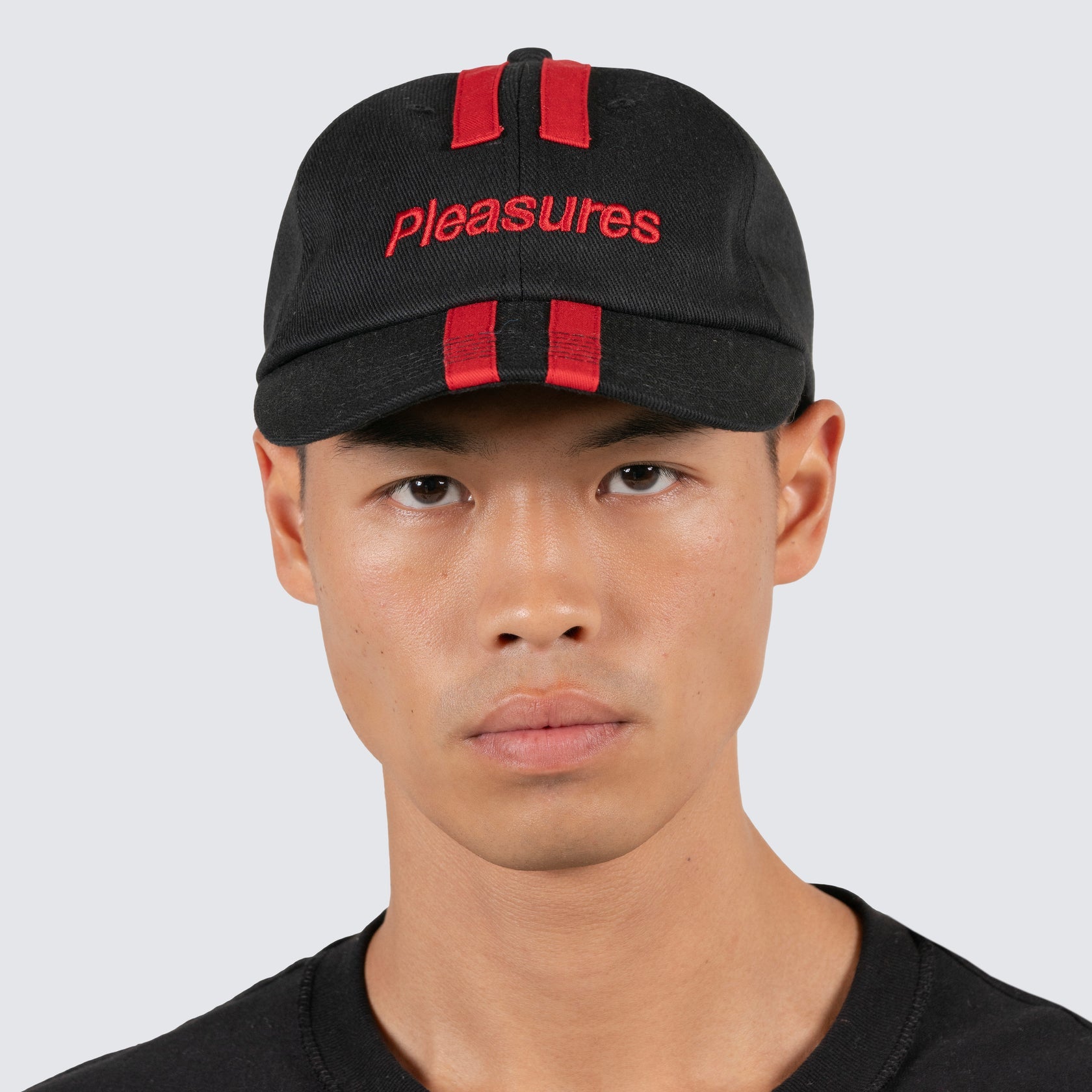Pleasures - Pill snapback black-red