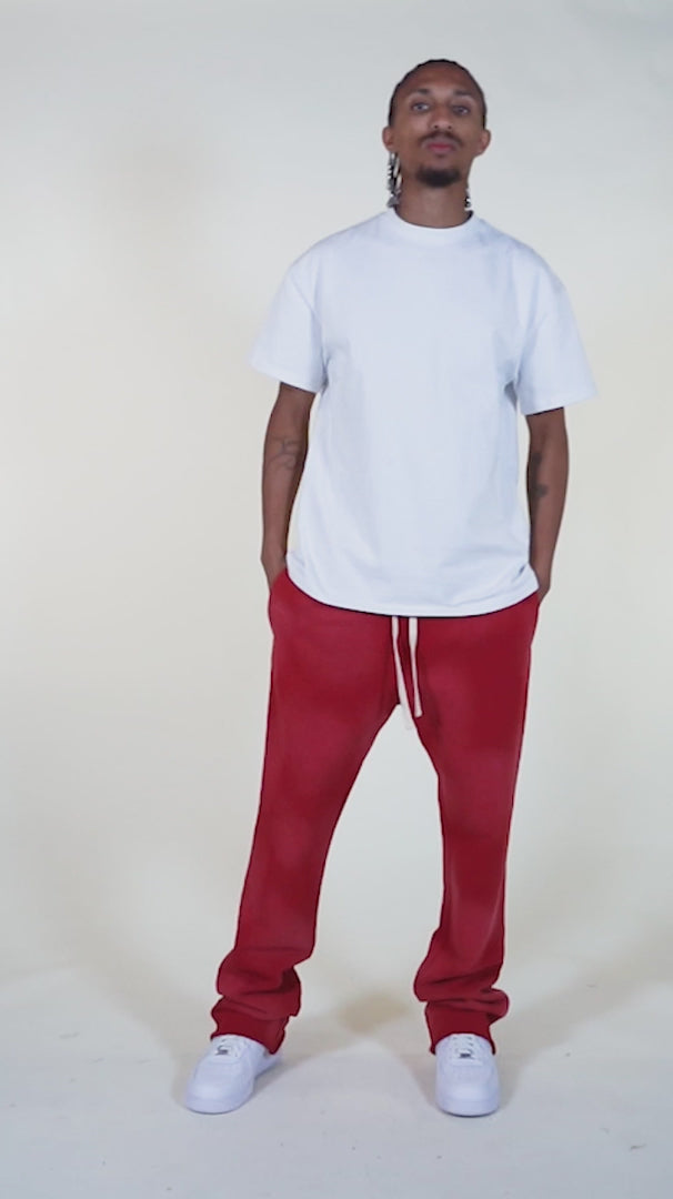 Eptm ; Sun faded sweatpants, red