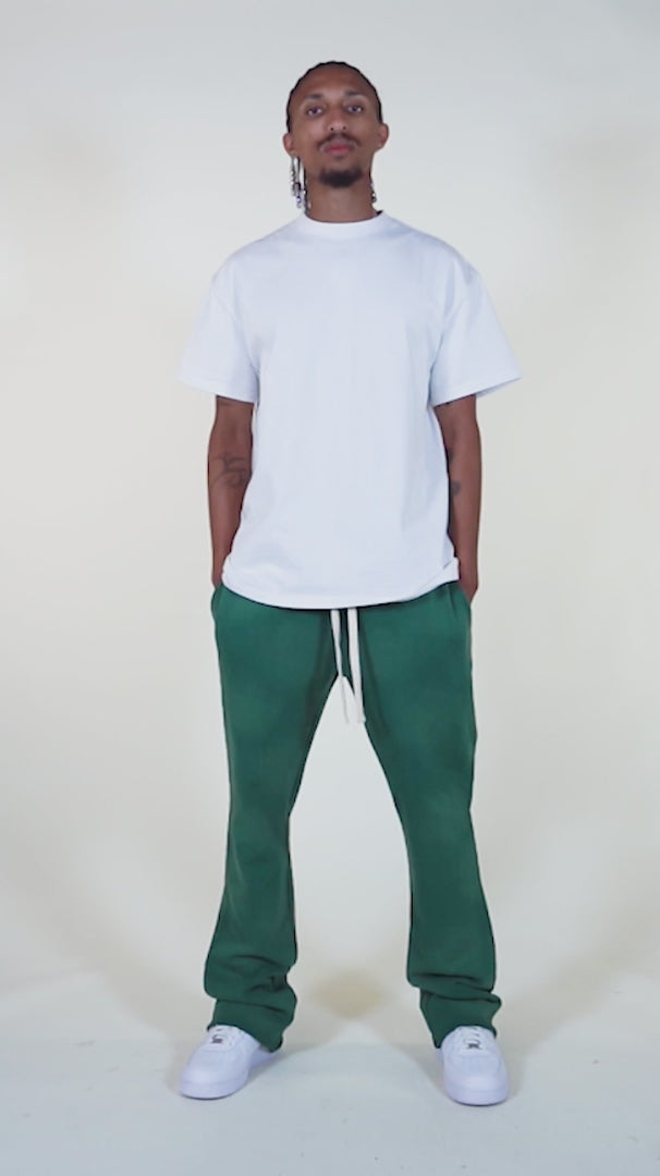 Eptm ; Sun faded sweatpants,  hunter green
