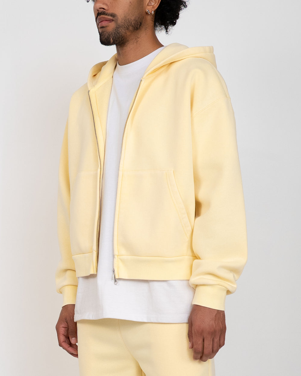 Eptm - Vintage zip up hoodie yellow