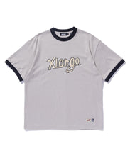 Load image into Gallery viewer, XLARGE ; Retro Script Logo Ringer s/s tee - Beige
