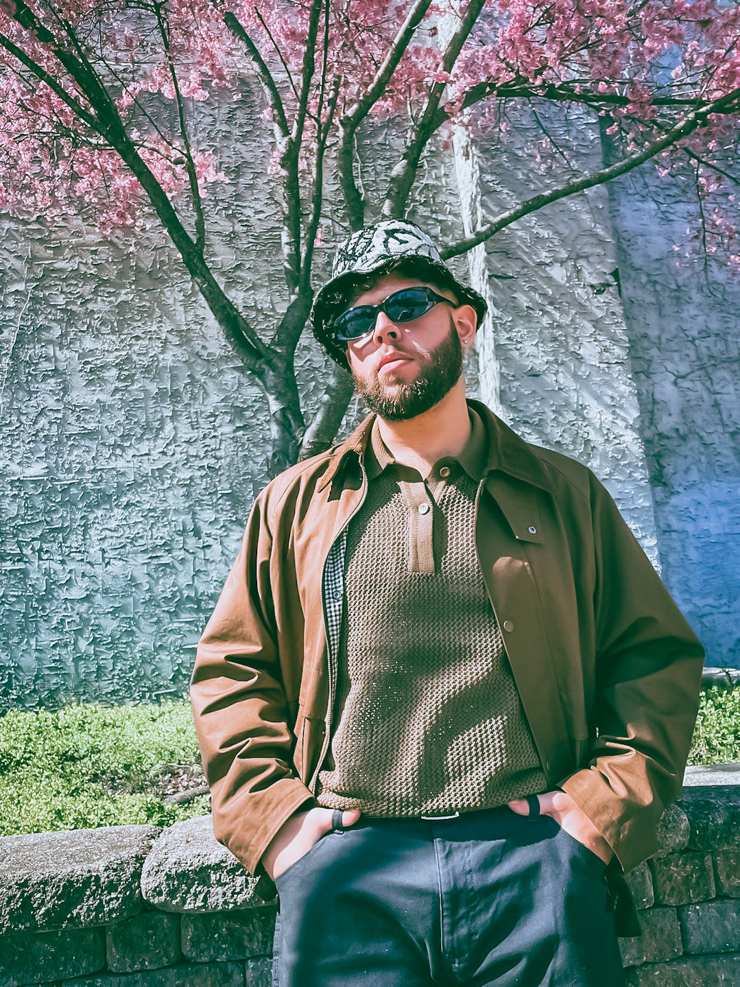 40s & Shorties - Coastal shirt , Desert brown