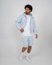 Load image into Gallery viewer, Eptm : Vintage zip up Hoodie sky blue
