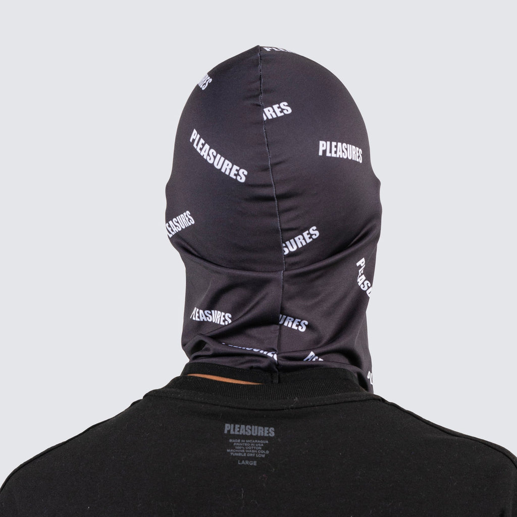 Pleasures - mini stamp balaclava,  black