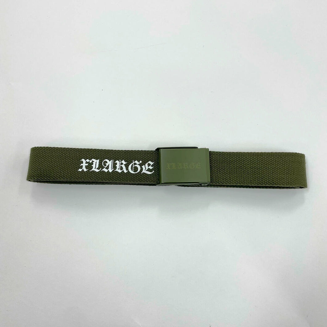 XLARGE ; Old English ez belt hunter green