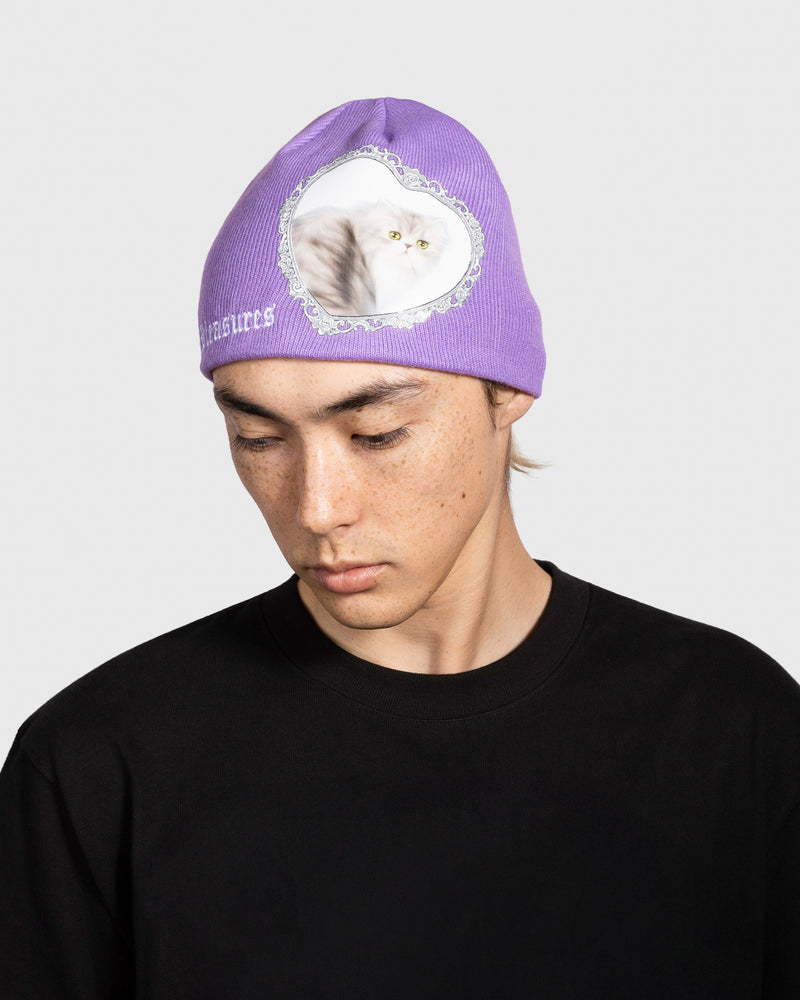 Pleasures - kitty skully eggplant purple