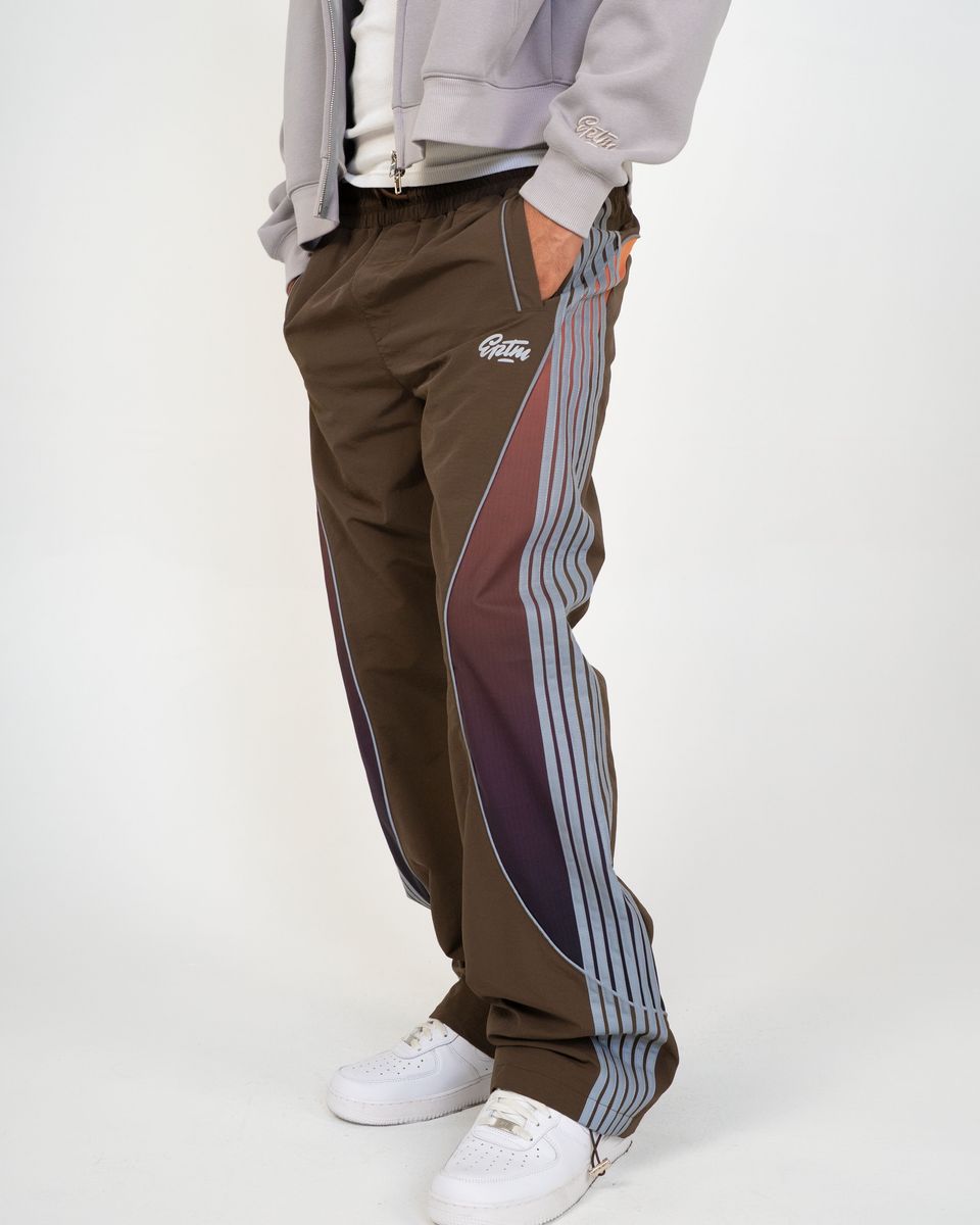Eptm - Solar ripstop nylon pants brown