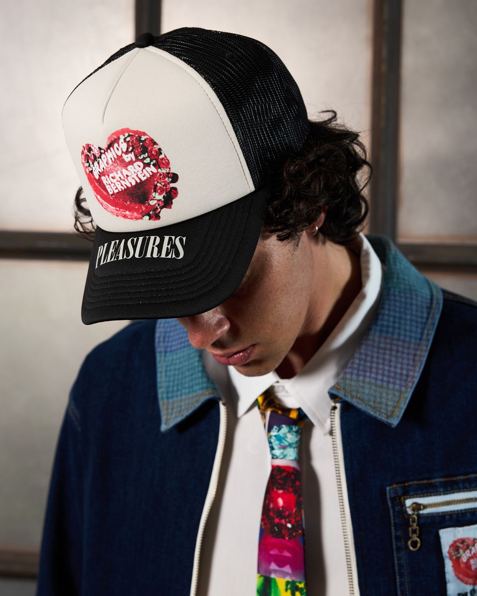 Pleasures - Cake trucker hat black