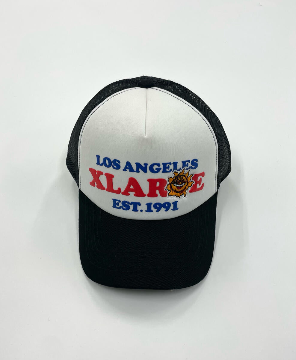 XLARGE ; xL burning mesh cap black