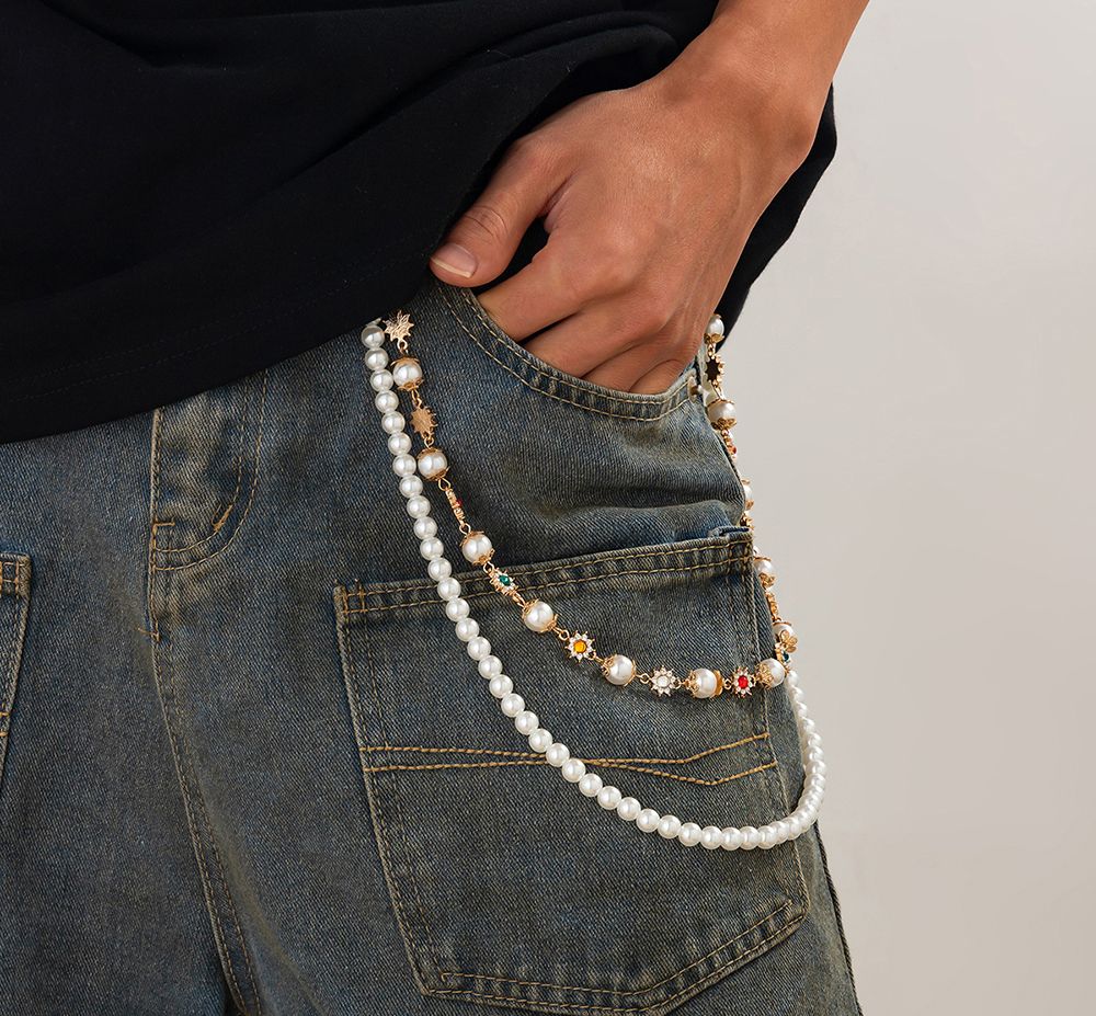 Kleep - lit pearl jeans chain