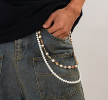 Load image into Gallery viewer, Kleep - lit pearl jeans chain
